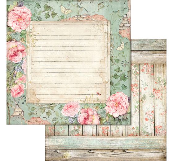 Scrapbook blok "House of Roses"