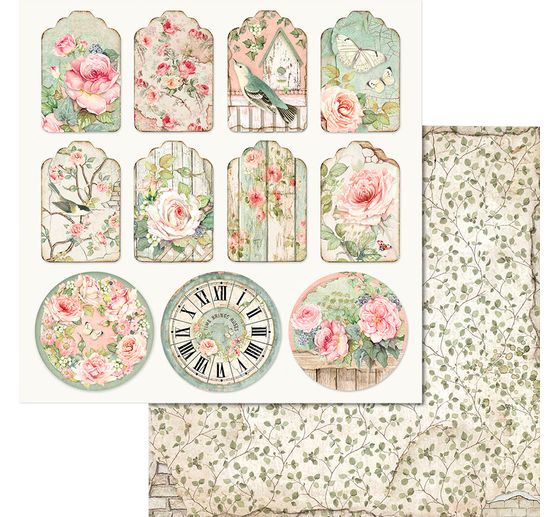 Scrapbook blok "House of Roses"
