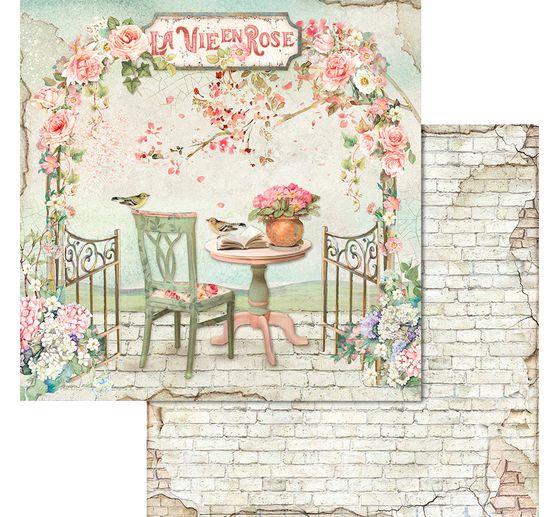 Scrapbook blok "House of Roses"