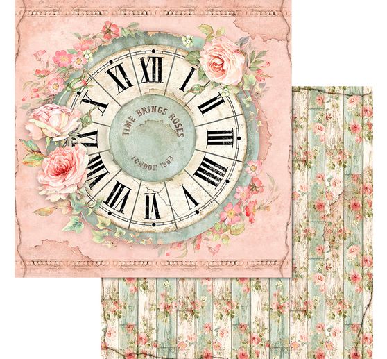 Scrapbook blok "House of Roses"
