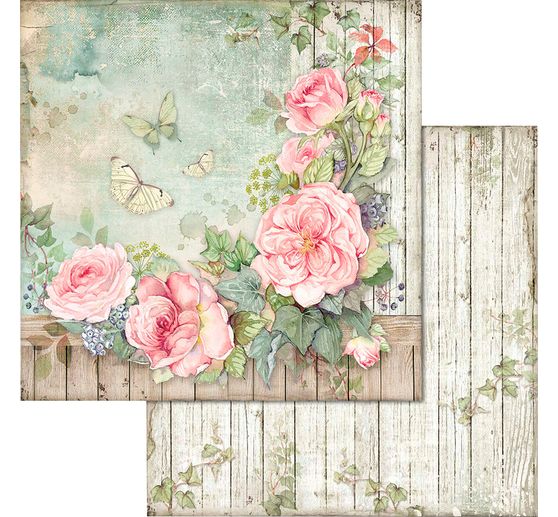 Scrapbook blok "House of Roses"