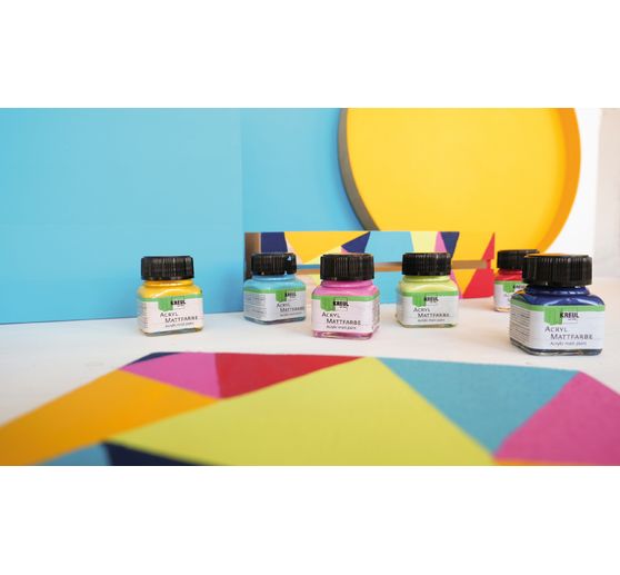 KREUL Acrylic Matte Paint Set "Color Living