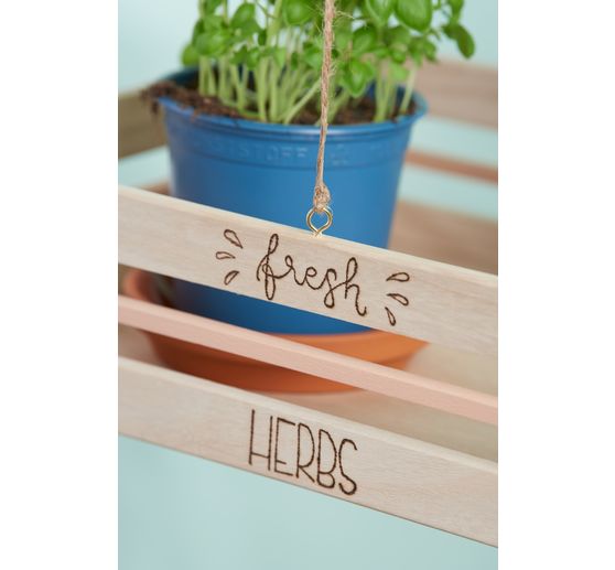 VBS Wooden boxes, flat, set of 3