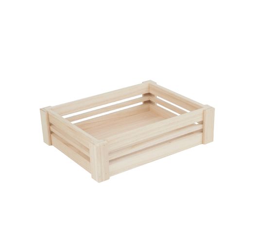 VBS Wooden boxes, flat, set of 3