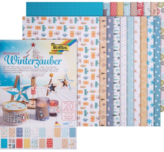 Motiefblok "Wintermagie"