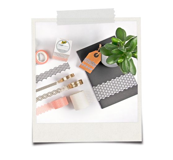 Washi decor "White"