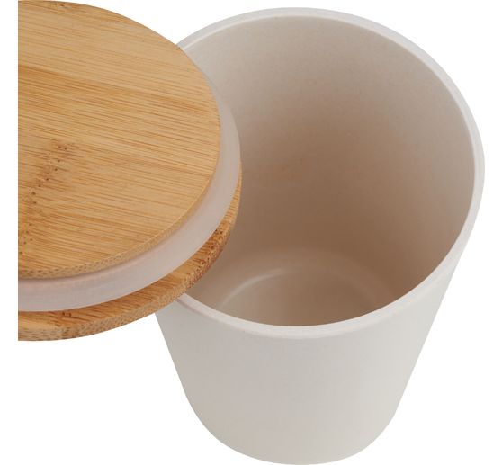 VBS Decoratieve voorraadpot met deksel, rond
