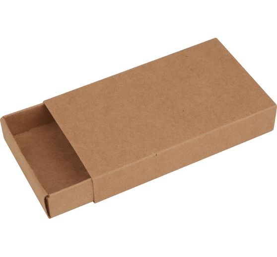 VBS Lucifersdoosje "Kraftpapier", 11 cm