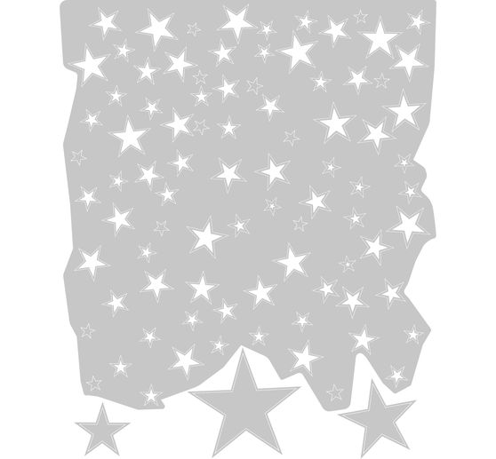 Sizzix Thinlits Punching Template "Falling Stars by Tim Holtz"