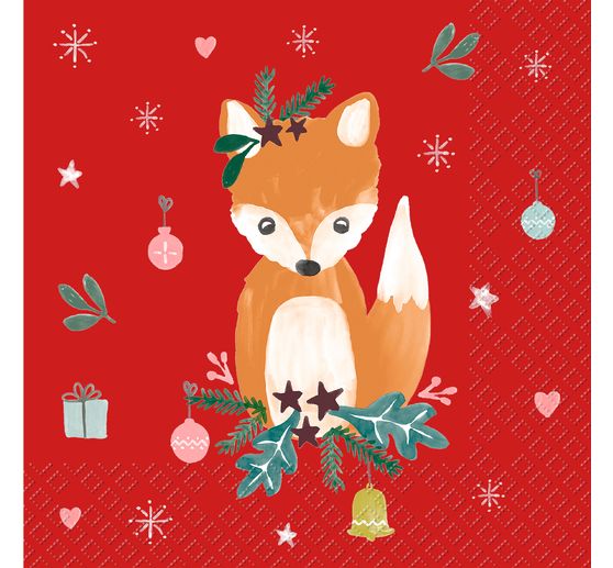 Servet "Christmas Fox"