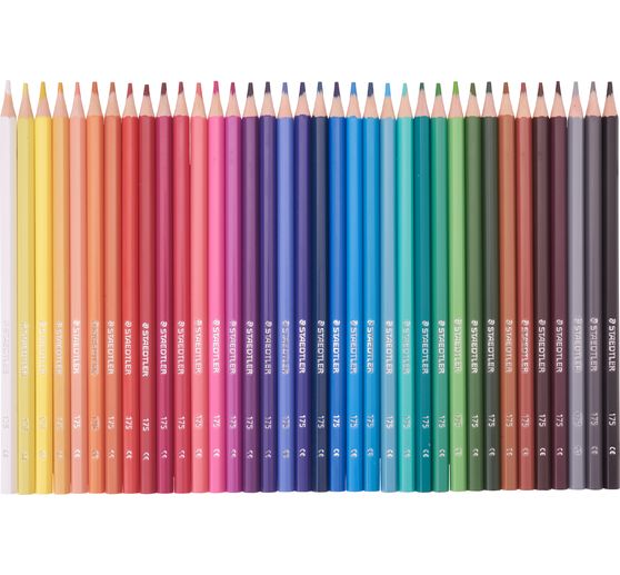 STAEDTLER Coloured pencil in metal box, 36 pcs.