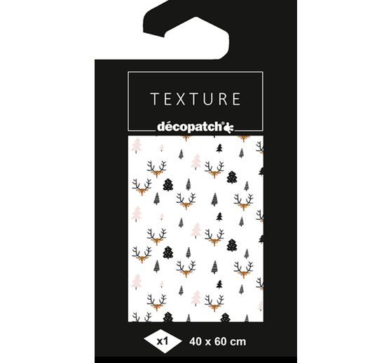 Décopatch Hot-Folie Papier "Kerstbos"