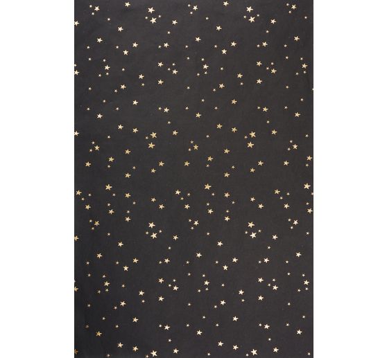 Décopatch Hot-Foil Paper "Stars Gold/Black"