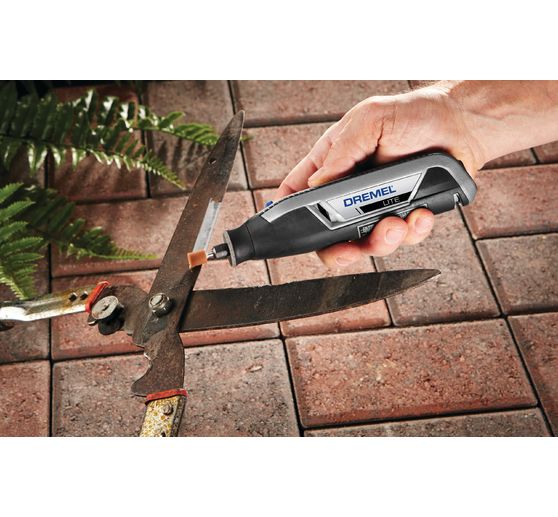 DREMEL 7760 Lite, 15 stuks accessoires, batterij multi-tool, USB-kabel