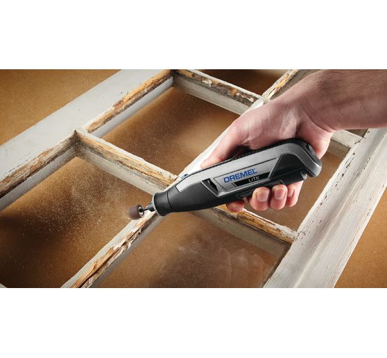 DREMEL 7760 Lite, 15 stuks accessoires, batterij multi-tool, USB-kabel