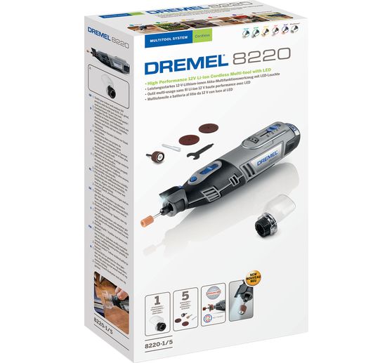 DREMEL 8220 battery Multitool 5 pcs. accessories VBS Hobby