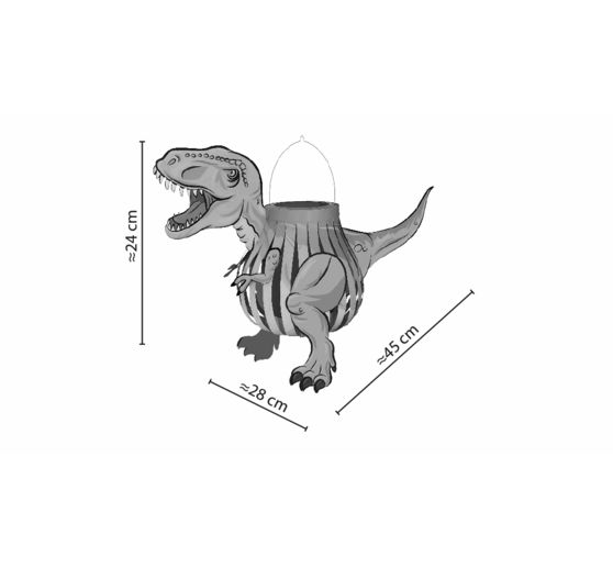 Lantern craft kit "T-Rex"