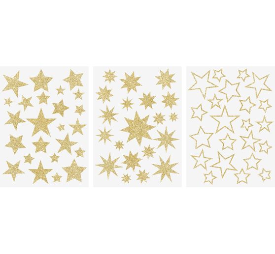 Window Sticker "Stars Gold"