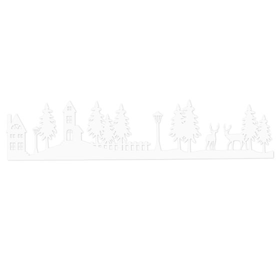 VBS Papieren Silhouet "Winterlandschap"