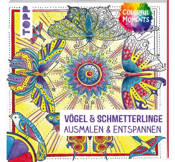 Boek "Colorful Moments - Vögel & Schmetterlinge"
