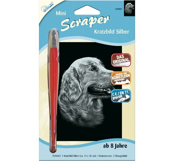 Krasplaat "Hond"
