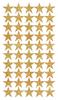 Sticker "Stars gold"