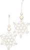 Macramé craft kit "Snowflakes"