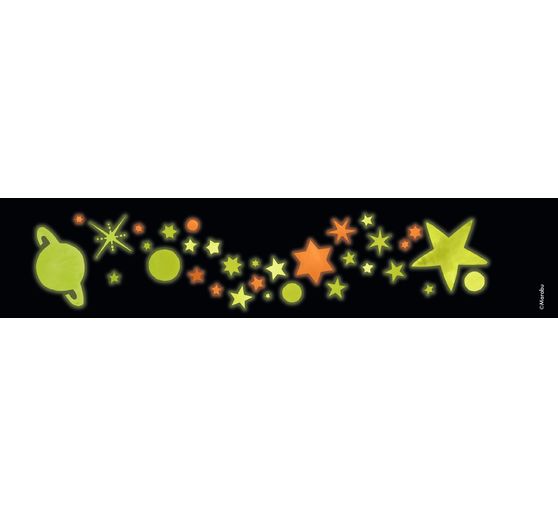 Marabu GLOW IN THE DARK set "STARS"