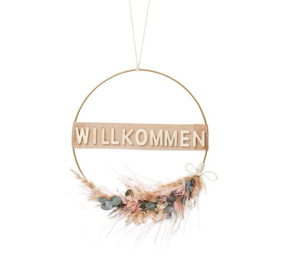 Metalen ring "Cirkel", Goudkleur