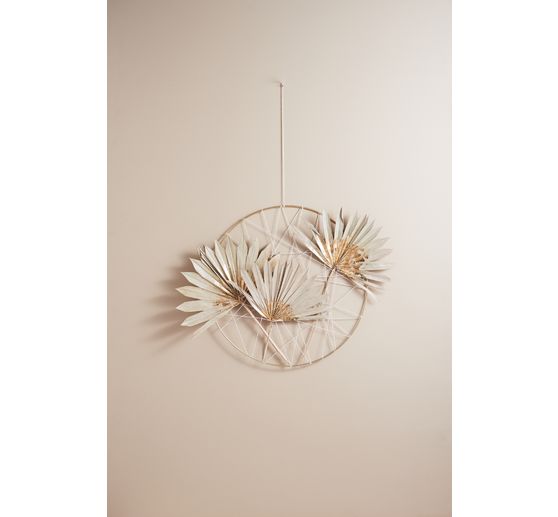 Metalen ring "Cirkel", Goudkleur