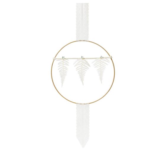 Metalen ring "Cirkel", Goudkleur