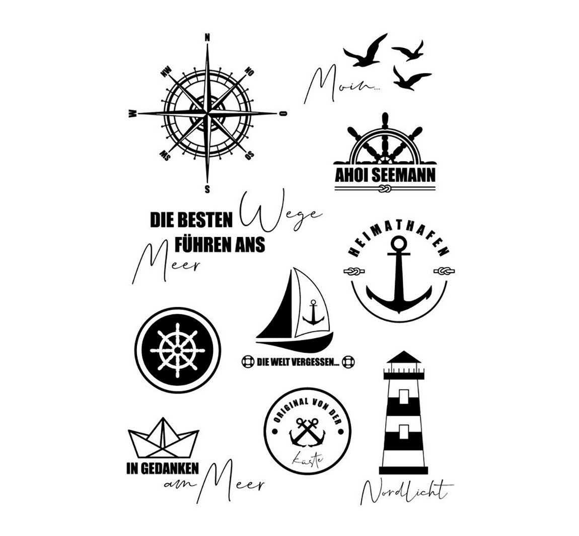 VBS Siliconenstempel "Aan de zee"