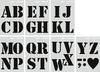 Sjabloon-set "XL Letters"