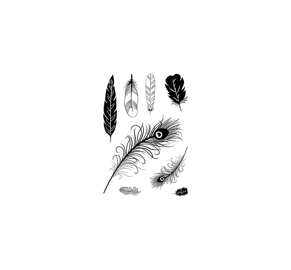 Clear Stamps "Veren", 8 delen