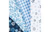 Fabric package "Blue Pasion", set of 4