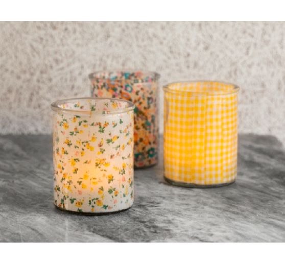 Fabric package "Lovely Yellow ", set of 4