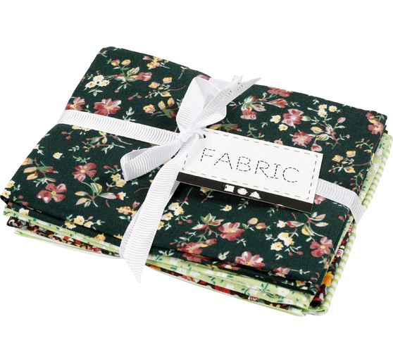 Fabric package "Amazing Green", set of 4