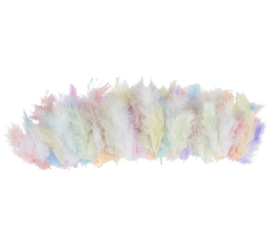 Pluizig verenmengsel "Pastel