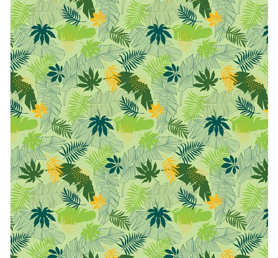 Vouwblaadjes "Jungle Green" 15 x 15cm, assorti, 60 vellen