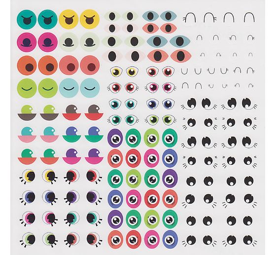 Vouwpapier-assortiment "Dieren", 60 vellen, incl. stickervel
