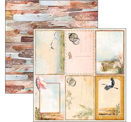 Scrapbook-Papier "Delta", 12 bladen, 30,5 x 30,5 cm