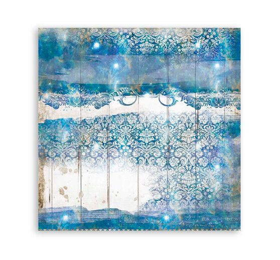 Scrapbook block "Sea Dreams", 10 sheets, 30,5 x 30,5 cm