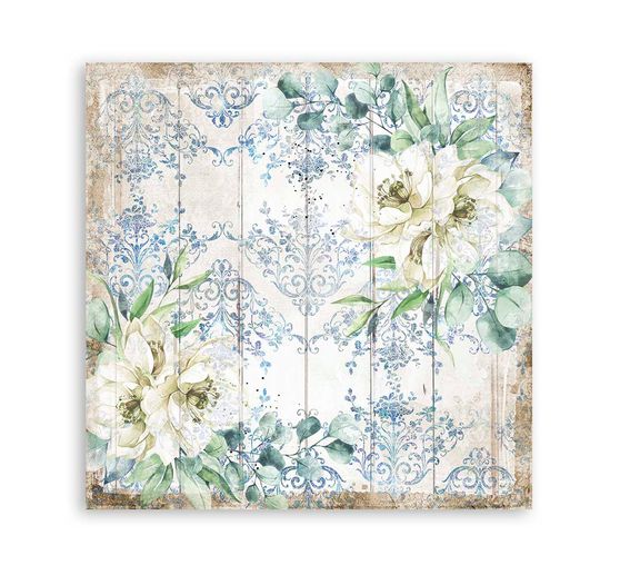 Scrapbook block "Sea Dreams", 10 sheets, 30,5 x 30,5 cm