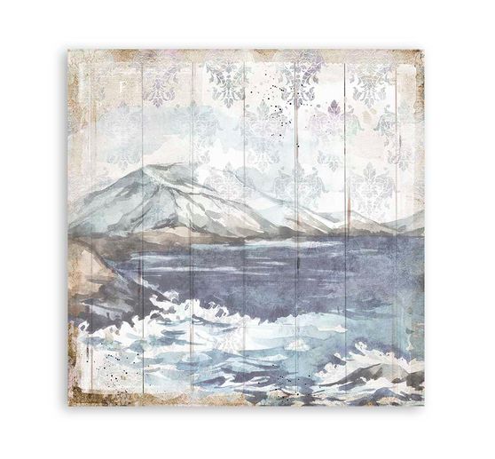 Scrapbook block "Sea Dreams", 10 sheets, 30,5 x 30,5 cm