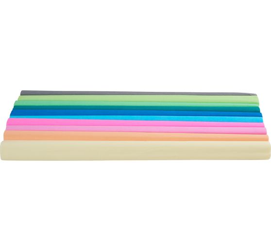 Crêpepapier-assortiment "Trend", 10 rollen