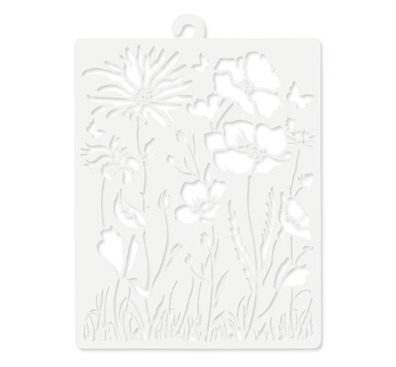 Sjabloon "Atelier Flower", 20 x 25 cm