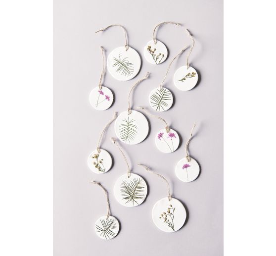 Rico Design Mix Set pressed flowers "Pink Violet"