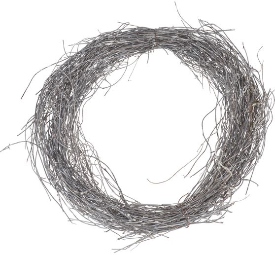 Vine wreaths "white washed", fine