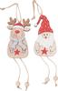 VBS Decoration pendant deer and santa "Sven"