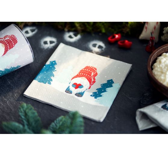 Napkin "Gnome in the forest"